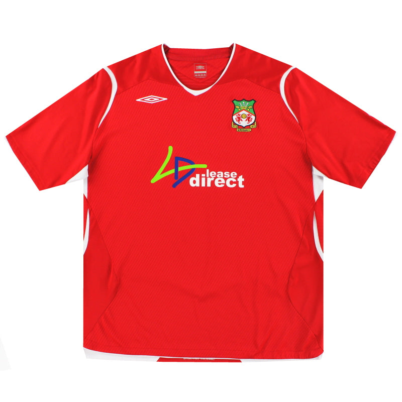 2008-09 Wrexham Umbro Home Shirt XXL Football Shirt