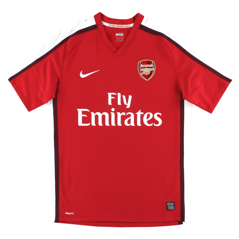 2008-10 Arsenal Nike Home Shirt M Football Shirt