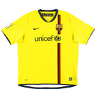 2008-10 Barcelona Nike Away Shirt L Football Shirt