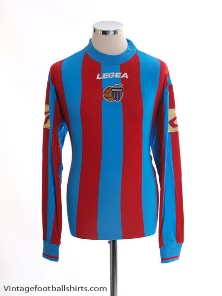 2008-10 Catania Home Shirt L/S *BNIB*  Football Shirt