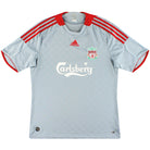 2008-10 Liverpool adidas Away Shirt L Football Shirt