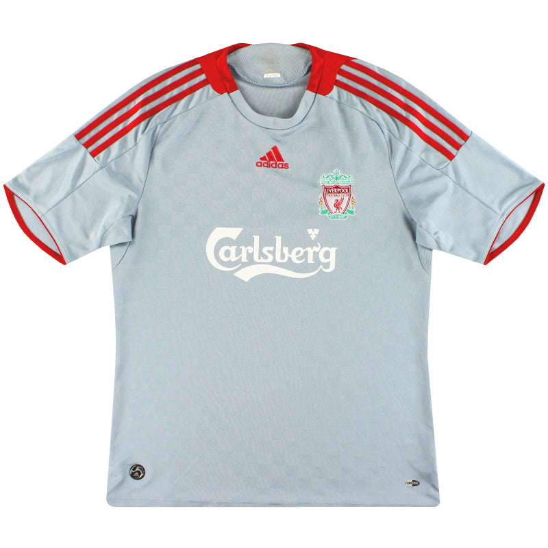 2008-10 Liverpool adidas Away Shirt L Football Shirt