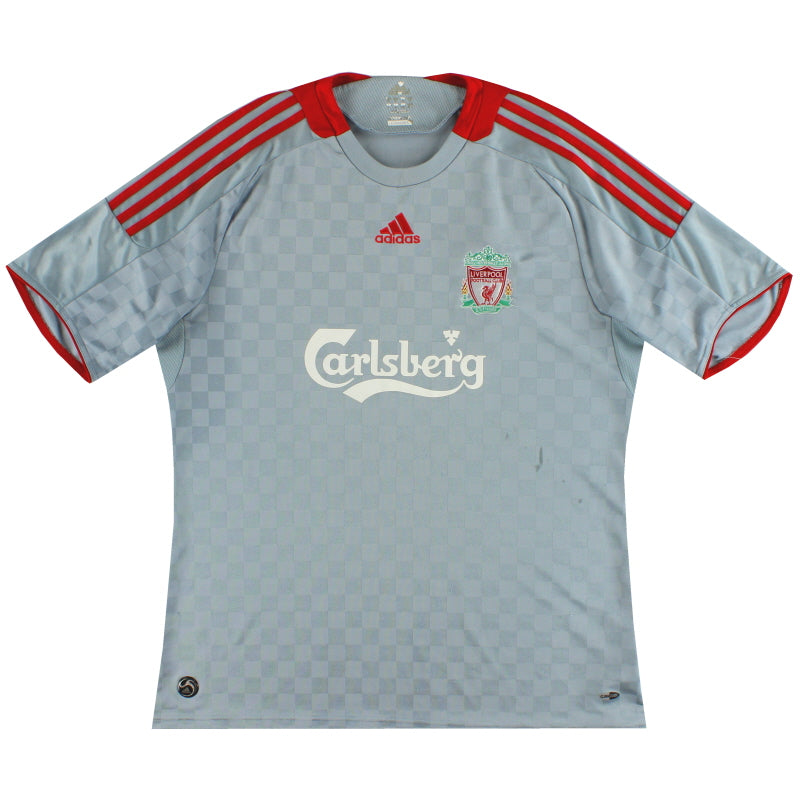 2008-10 Liverpool adidas Away Shirt XL Football Shirt