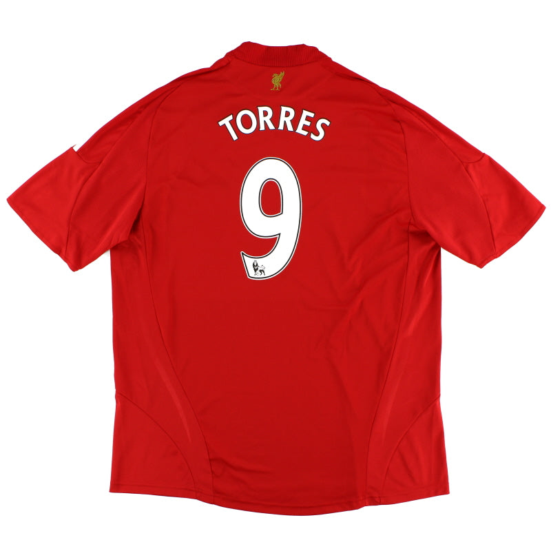 2008-10 Liverpool Home Shirt Torres #9 XXL Football Shirt