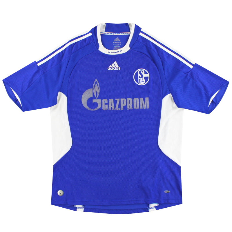 2008-10 Schalke adidas Home Shirt L Football Shirt