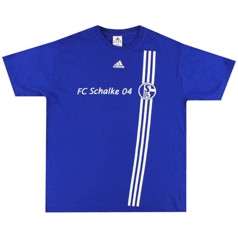 2008-10 Schalke adidas Leisure Tee XL T-Shirt