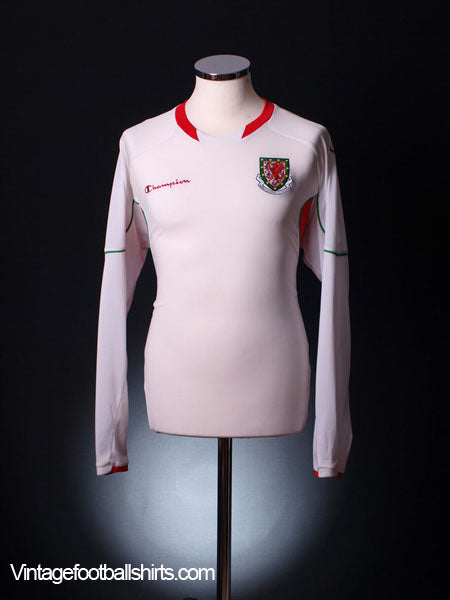 2008-10 Wales Away Shirt *BNWT* L/S L Football Shirt