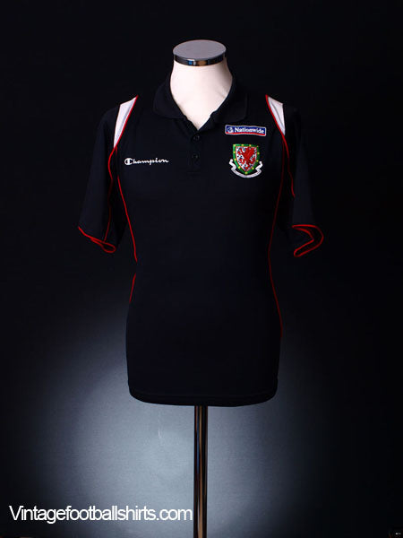 2008-10 Wales Champion Training Polo Shirt M Polo Shirt