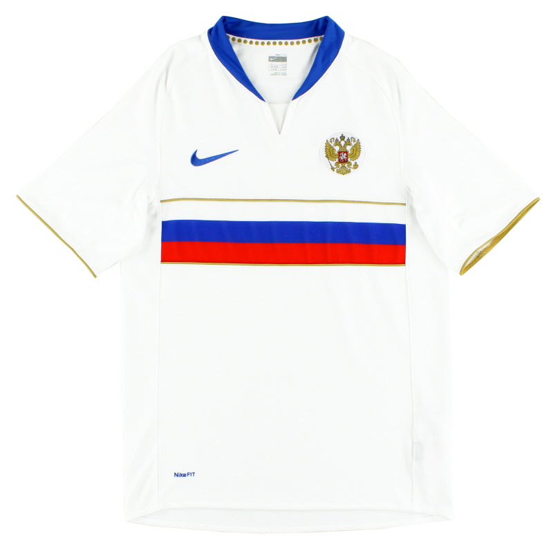 2008 Russia Nike Home Shirt M Football Shirt