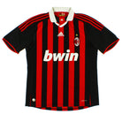 2009-10 AC Milan adidas Home Shirt L Football Shirt