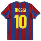 2009-10 Barcelona Nike Home Shirt Messi #10 S Football Shirt