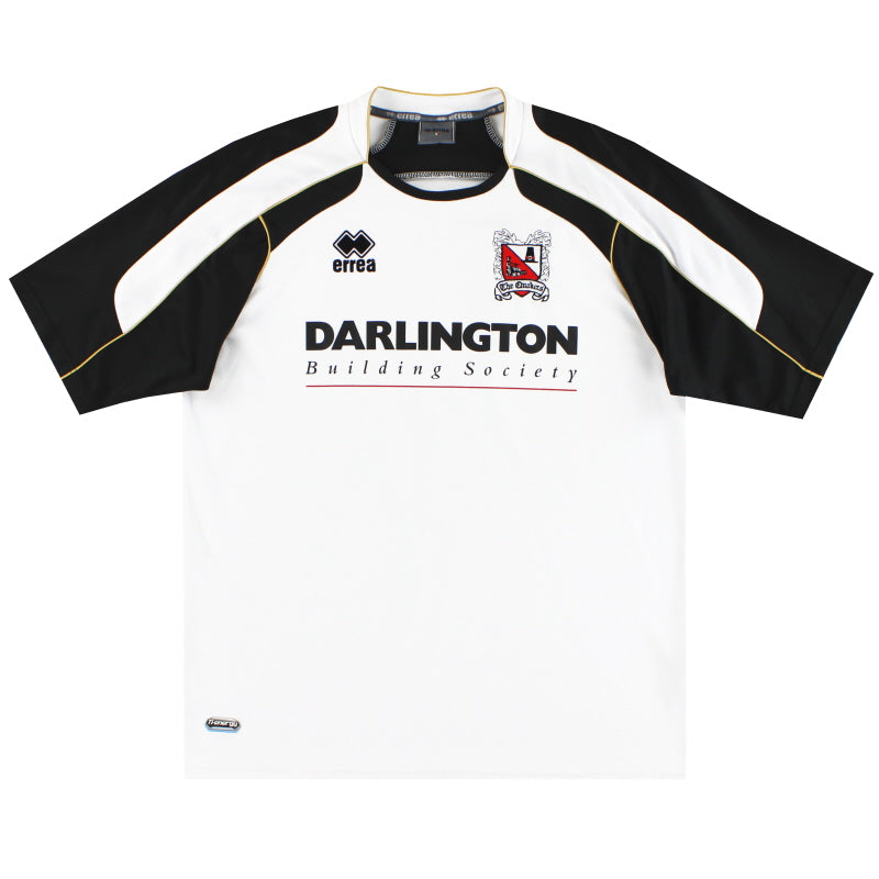 2009-10 Darlington Errea Home Shirt XL Football Shirt