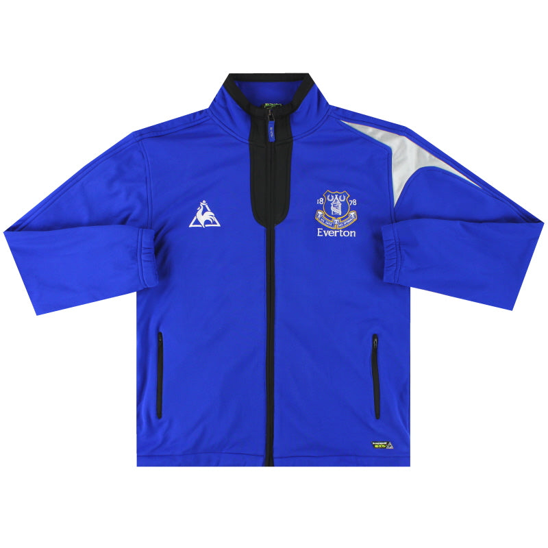 2009-10 Everton Le Coq Sportif Full Zip Fleece M Football Shirt