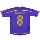 2009-10 Fiorentina Lotto Home Shirt Jovetic #8 M Football Shirt