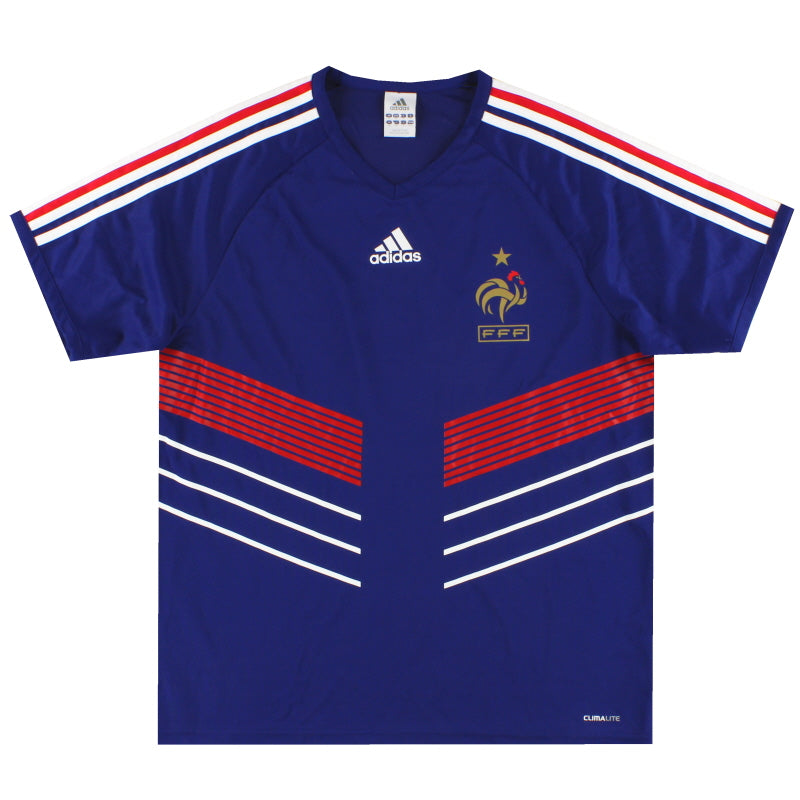 2009-10 France Basic Home Shirt XL Football Shirt