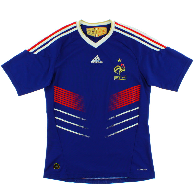 2009-10 France Home Shirt *Mint* S Football Shirt