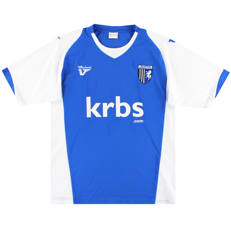 2009-10 Gillingham Vandanel Home Shirt L Football Shirt