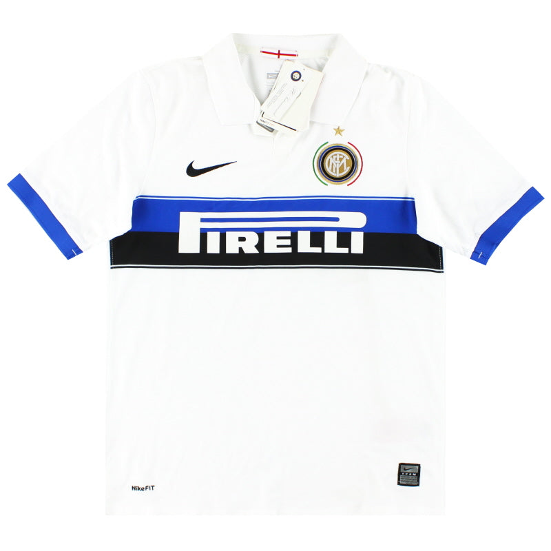 2009-10 Inter Milan Nike Away Shirt *w/tags* L.Boys Football Shirt