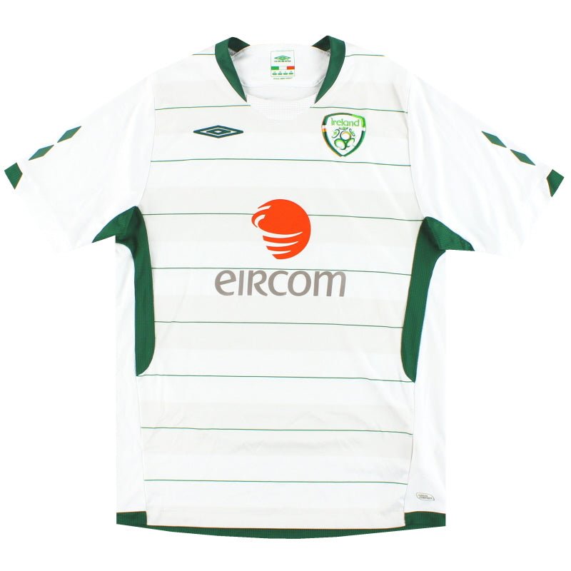 2009-10 Ireland Umbro Away Shirt L.Boys Football Shirt