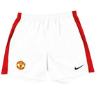 2009-10 Manchester United Nike Home Shorts S Football Shorts