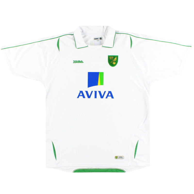 2009-10 Norwich City Xara Away Shirt XXXL Football Shirt