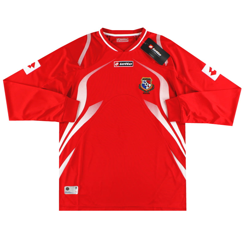 2009-10 Panama Lotto Home Shirt *BNIB* L/S L Football Shirt