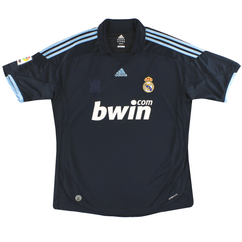 2009-10 Real Madrid adidas Away Shirt XL Football Shirt