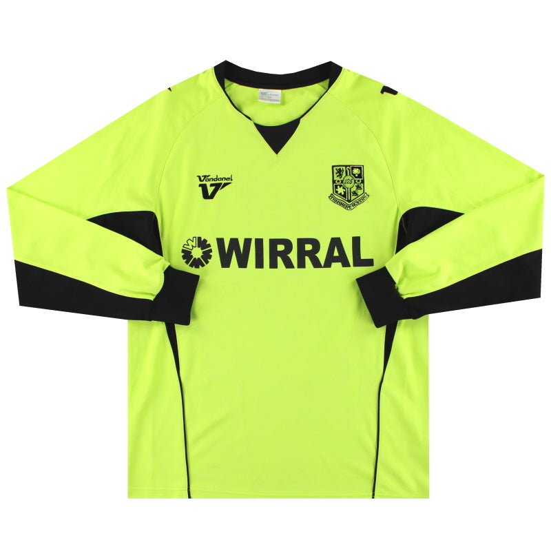 2009-10 Tranmere Rovers Vandanel Away Shirt L/S #16 M Football Shirt