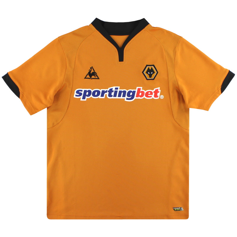 2009-10 Wolves Le Coq Sportif Home Shirt XL Football Shirt