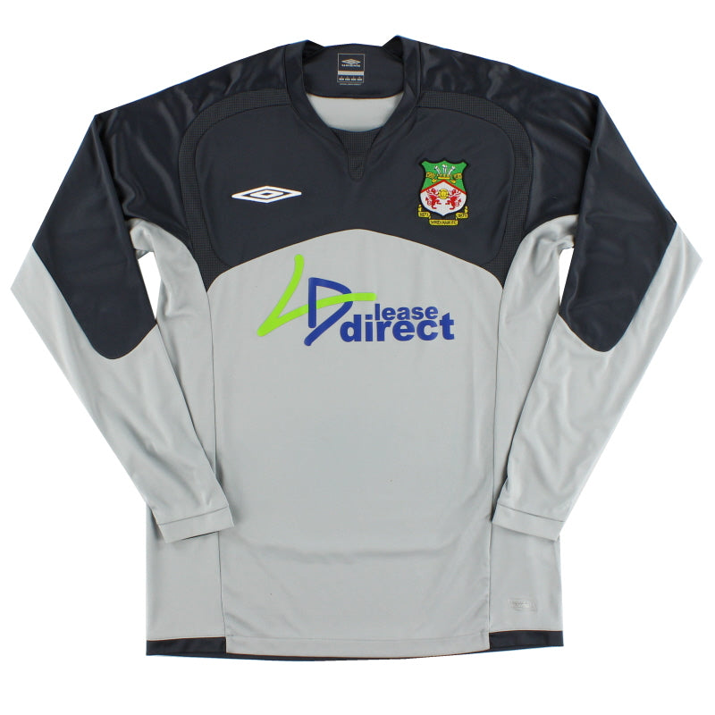 2009-10 Wrexham Umbro Goalkeeper Shirt *Mint* S Football Shirt