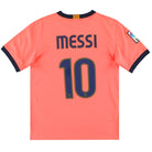 2009-11 Barcelona Nike Away Shirt Messi #10 L.Boys Football Shirt