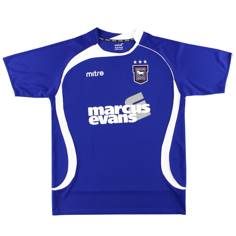 2009-11 Ipswich Mitre Home Shirt XXL Football Shirt