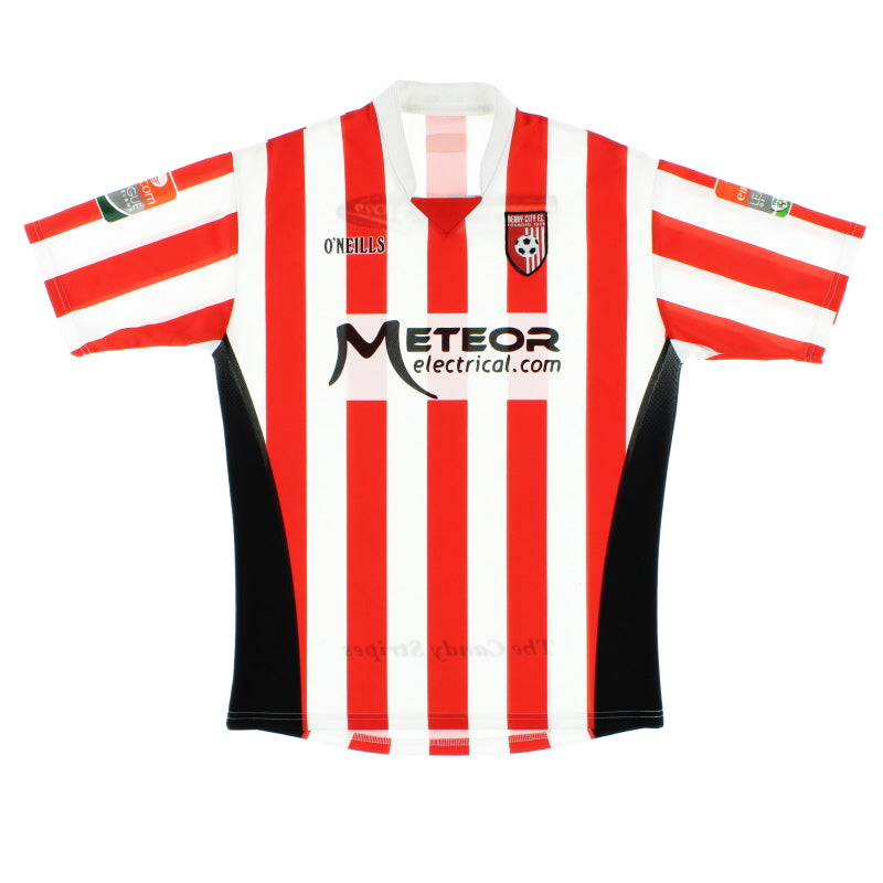 2009 Derry City Home Shirt L Football Shirt