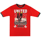 2009 Manchester United '18 Times' Graphic Tee XL T-Shirt