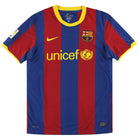 2010-11 Barcelona Nike Home Shirt XL.Boys Football Shirt