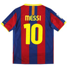 2010-11 Barcelona Nike Home Shirt Messi #10 M.Boys Football Shirt