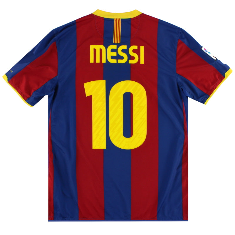 2010-11 Barcelona Nike Home Shirt Messi #10 L Football Shirt