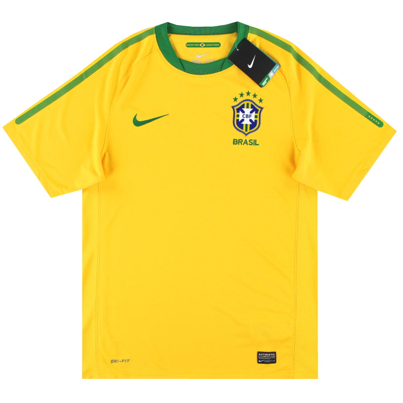 2010-11 Brazil Nike Home Shirt *w/tags* L Football Shirt