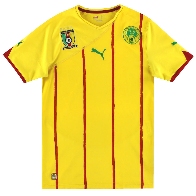 2010-11 Cameroon Puma Away Shirt S Football Shirt