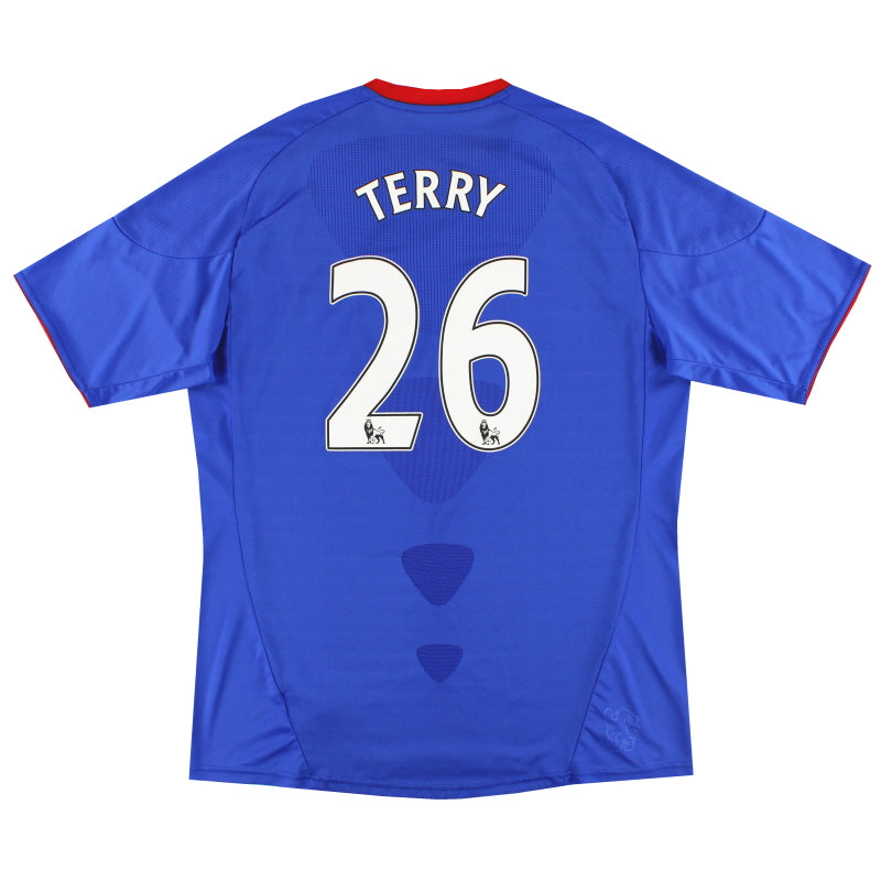 2010-11 Chelsea adidas Home Shirt Terry #26 XL Football Shirt