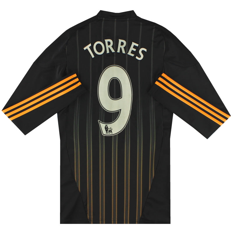 2010-11 Chelsea TechFit Home Shirt L/S Torres #9 M Football Shirt