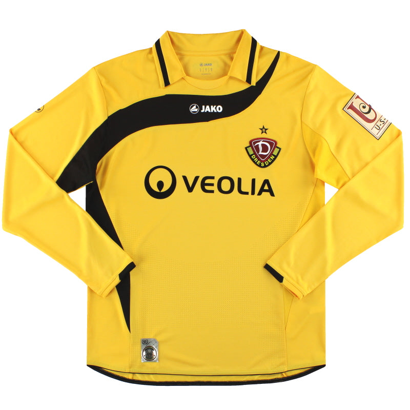 2010-11 Dynamo Dresden Home Shirt *Mint* L/S M Football Shirt