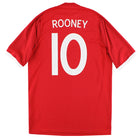 2010-11 England Umbro Away Shirt Rooney #10 XL Football Shirt