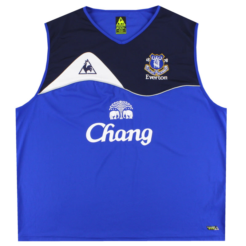 2010-11 Everton Le Coq Sportif Training Vest 3XL Vest