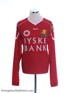 2010-11 FC Nordsjaelland Home Shirt L/S *Mint* XL Football Shirt