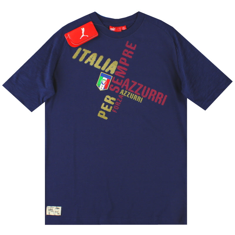 2010-11 Italy Puma Graphic Tee *BNIB* XXL.Boys T-Shirt