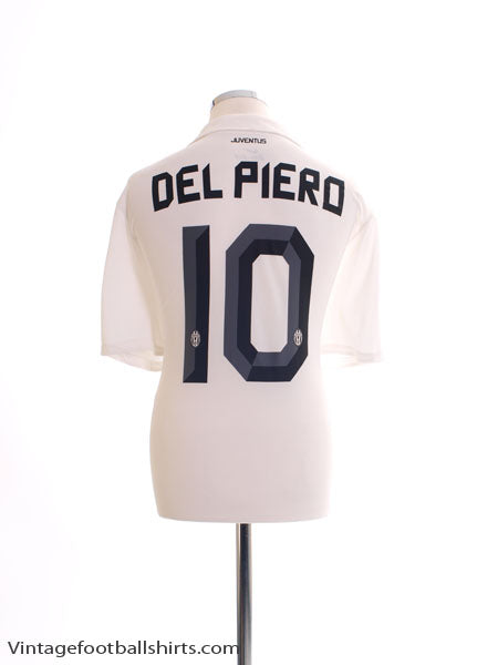 2010-11 Juventus Away Shirt Del Piero #10 *Mint* XL Football Shirt