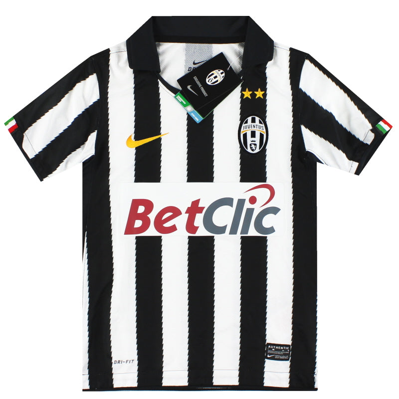 2010-11 Juventus Nike Home Shirt *BNIB* XS.Boys Football Shirt