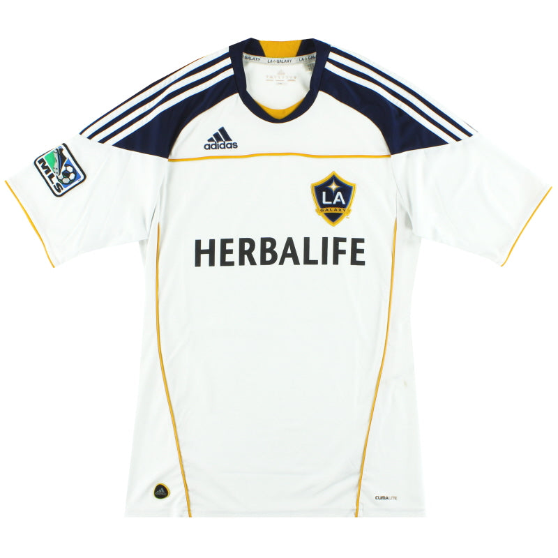 2010-11 LA Galaxy adidas Home Shirt S Football Shirt