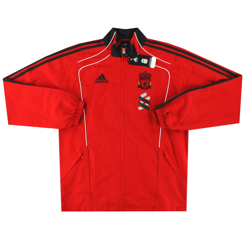 2010-11 Liverpool adidas Presentation Track Jacket *w/tags* L Jacket